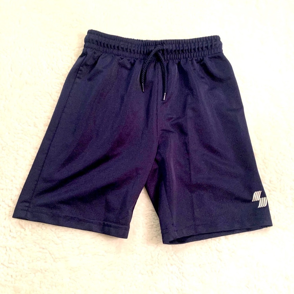 Place Sports | Blue Athletic Shorts Navy Blue Sm - Picture 2 of 12